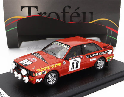 AUDI | QUATTRO (night version) N 68 RALLY MONTECARLO 1982 GUY CHASSEUIL - CHRISTIAN BARON