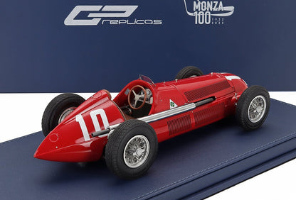 ALFA ROMEO - F1 158 SCUDERIA ALFA ROMEO SPA N 10 WORLD CHAMPION WINNER MONZA ITALY GP 1950 NINO FARINA - RED
