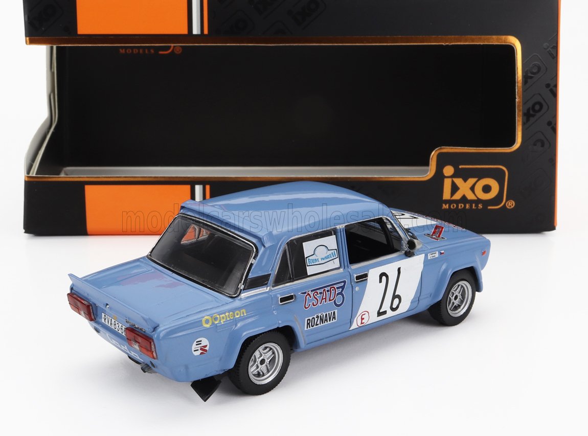 Fiat 2105 VFTS No. 26 Jan Rakottyai Emil Slavik Rally Pribram 1986 IXO Models 1:43 scale model - image 2