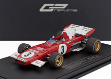 FERRARI - F1  312B2 N 3 3rd DUTCH ZANDVOORT GP 1971 CLAY REGAZZONI - CON VETRINA - WITH SHOWCASE - RED WHITE