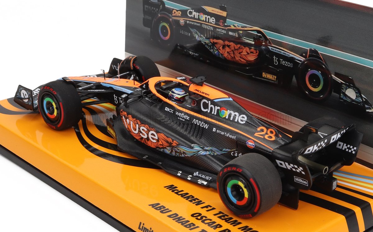 McLAREN | F1  MCL36 TEAM MCLAREN N 28 TEST ABU DHABI 2022 OSCAR PIASTRI