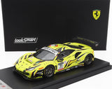 FERRARI | 488 GT3 EVO 3.9L TURBO V8 TEAM IRON LYNX N 71 3° 24h SPA 2022 ANTONIO FUOCO - DAVIDE RIGON - DANIEL SERRA