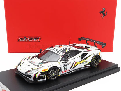FERRARI | 488 GT3 EVO 3.9L TURBO V8 TEAM IRON LYNX N 51 9th 24h SPA 2022 JAMES CALADO - MIGUEL MOLINA - NICKLAS NIELSEN