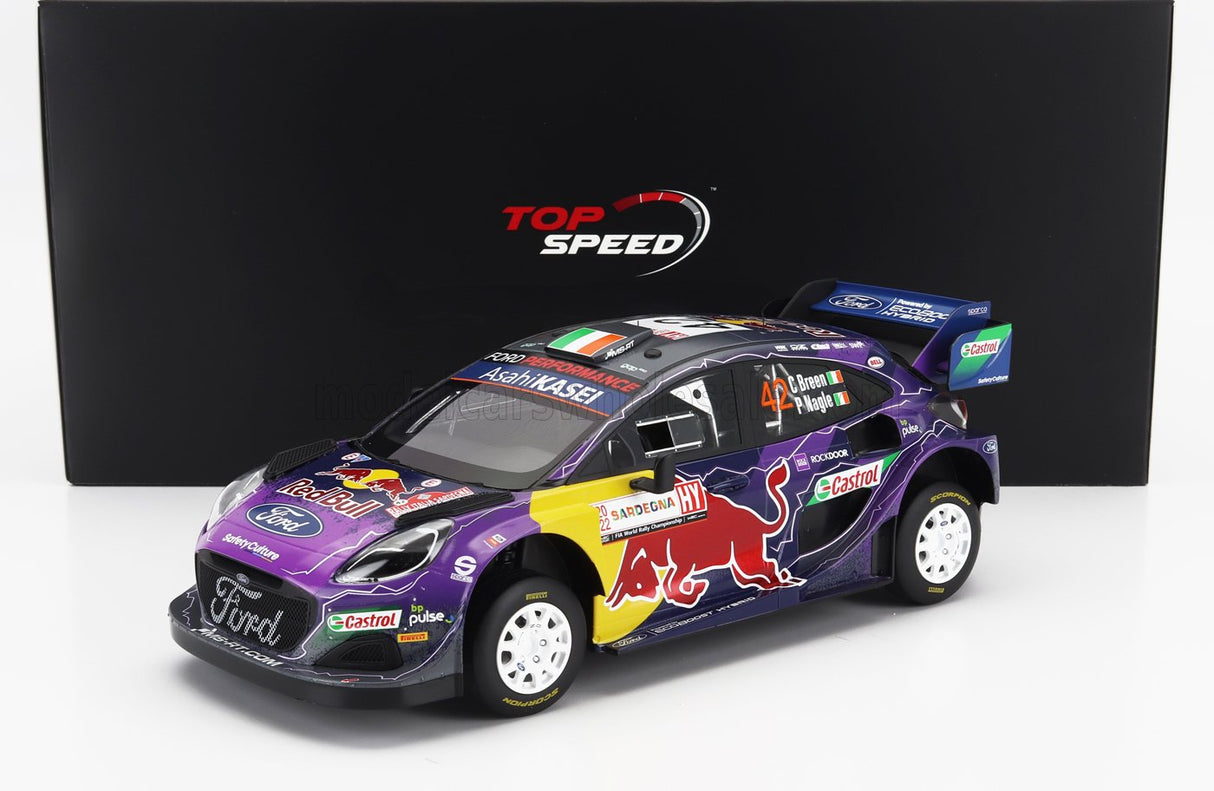 FORD ENGLAND | PUMA RALLY1 RED BULL TEAM M-SPORT FORD WRT N 42 5° RALLY ACROPOLIS 2022 CRAIG BREEN - PAUL NAGLE