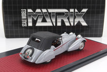 BUGATTI - T57SC ROADSTER VANDEN PLAS CLOSED 1938 - GREY BLACK