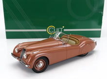 JAGUAR  XK120 OTS SPIDER CABRIOLET DESCAPOTABLE 1948 - BRONCE Maqueta de coche en Vroomi