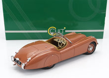 JAGUAR  XK120 OTS SPIDER CABRIOLET DESCAPOTABLE 1948 - BRONCE Maqueta de coche en Vroomi