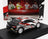 Voiture miniature Toyota 86 BLITZ VART avec livrée racing, présentée sur socle noir — Vroomi