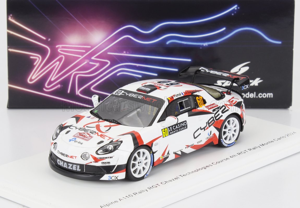 RENAULT | ALPINE A110 RGT TEAM CHAZEL TECHNOLOGIES COURSE N 60 4th RGT RALLY MONTECARLO 2024 ARMAND FUMAL - JULES ESCARTEFIGUE