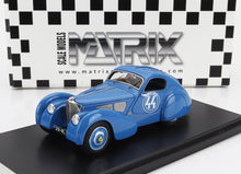 BUGATTI - T51 DUBOS N 44 RALLY PARIS NICE 1931 - LIGHT BLUE