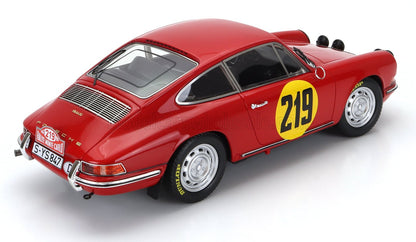 PORSCHE - 911S 2,0 L COUPÉ N. 219, 3° RALLY DI MONTECARLO 1967, VIC ELFORD - DAVID STONE - ROSSA