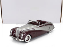 DAIMLER - DE36 HOOPER ''GREEN GODDESS'' CABRIOLET OPEN 1953 - RED SILVER