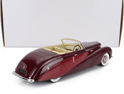 DAIMLER – DE36 HOOPER „GREEN GODDESS“ CABRIOLET OPEN 1953 – ZWEIFARBIG ROT