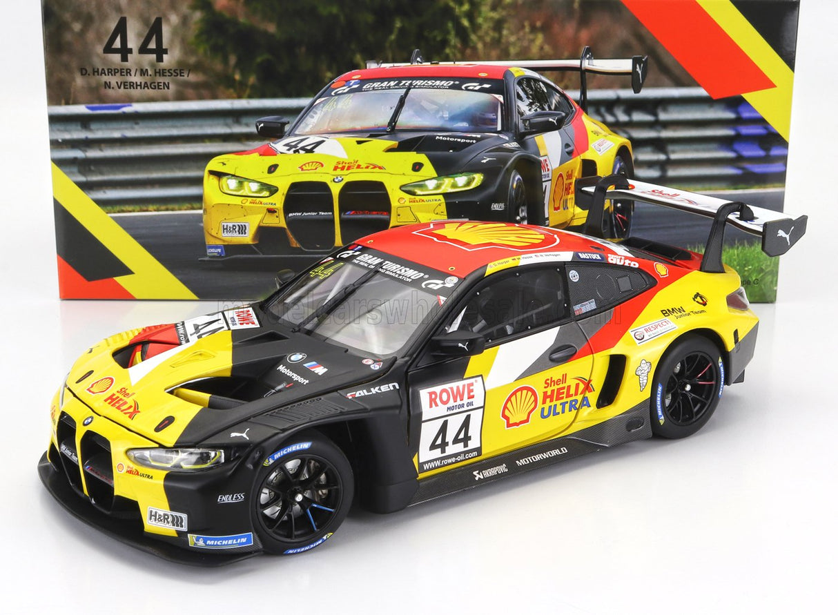 BMW | 4-SERIES M4 GT3 TEAM BMW JUNIOR N 44 WINNER NLS 3 NURBURGRING ADAC RUNDSTRECKEN TROPHY 2023 DAN HARPER - MAX HESSE - NEIL VERHAGEN