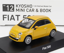 FIAT - NUOVA 500 2007 WITH BOOK - CON LIBRO - YELLOW