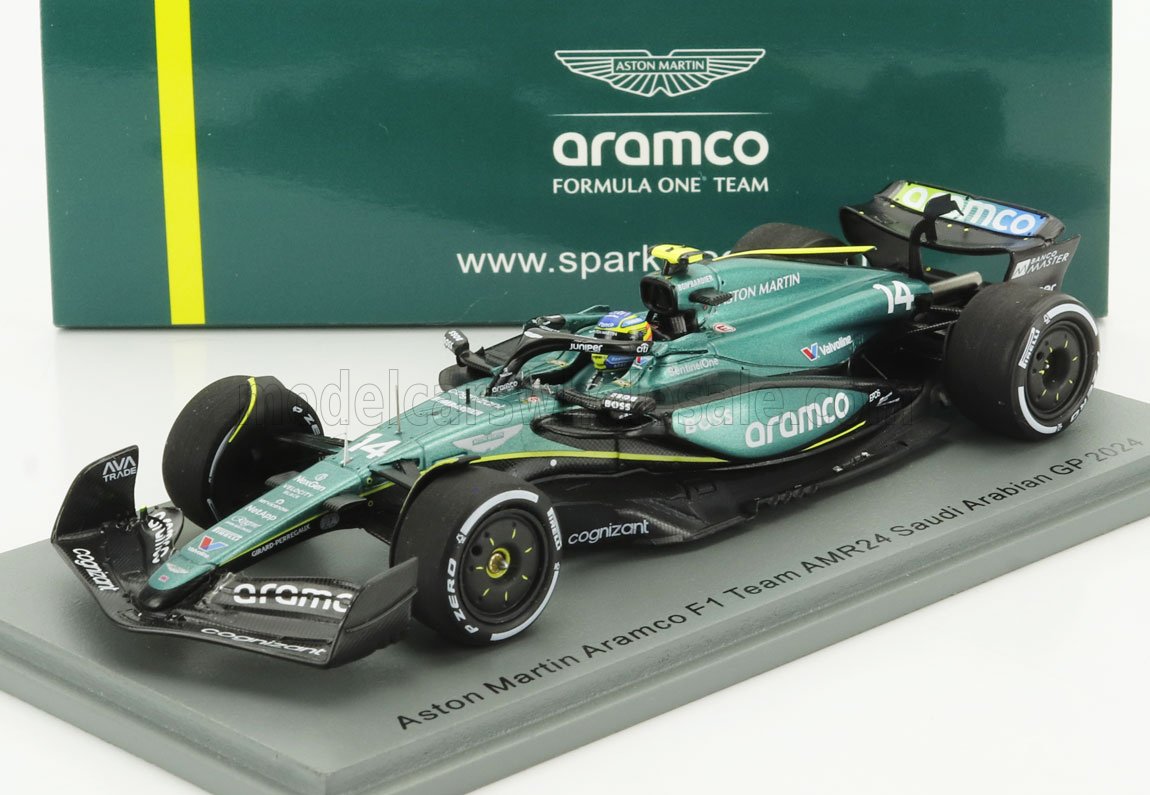 ASTON MARTIN | F1  AMR24 TEAM ARAMCO COGNIZANT N 14 5th SAUDI ARABIA GP 2024 FERNANDO ALONSO
