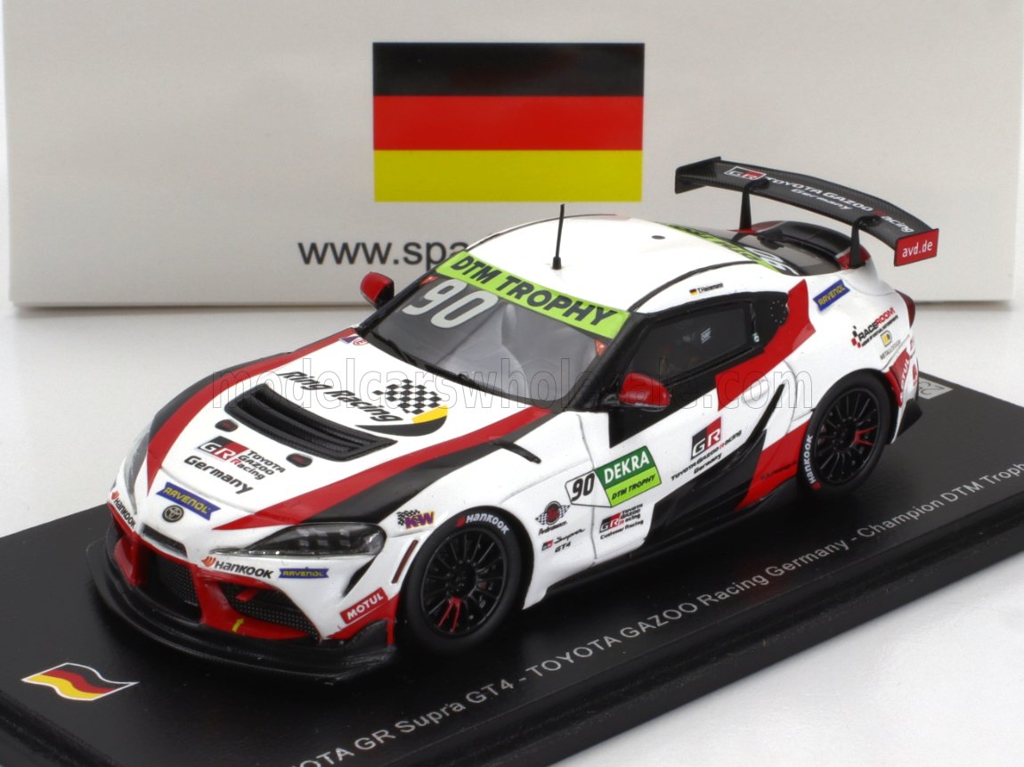 TOYOTA | SUPRA GR GT4 TEAM TOYOTA GAZOO RACING N 90 EUROPE CHAMPION DTM TROPHY 2022 TIM HEINEMANN