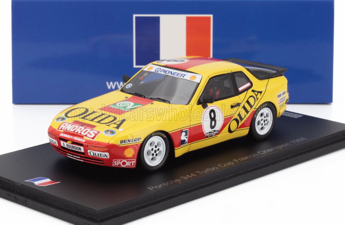 PORSCHE | 944 TURBO N 8 CUP CHAMPION FRANCE 1988 ANDRE BOURDON