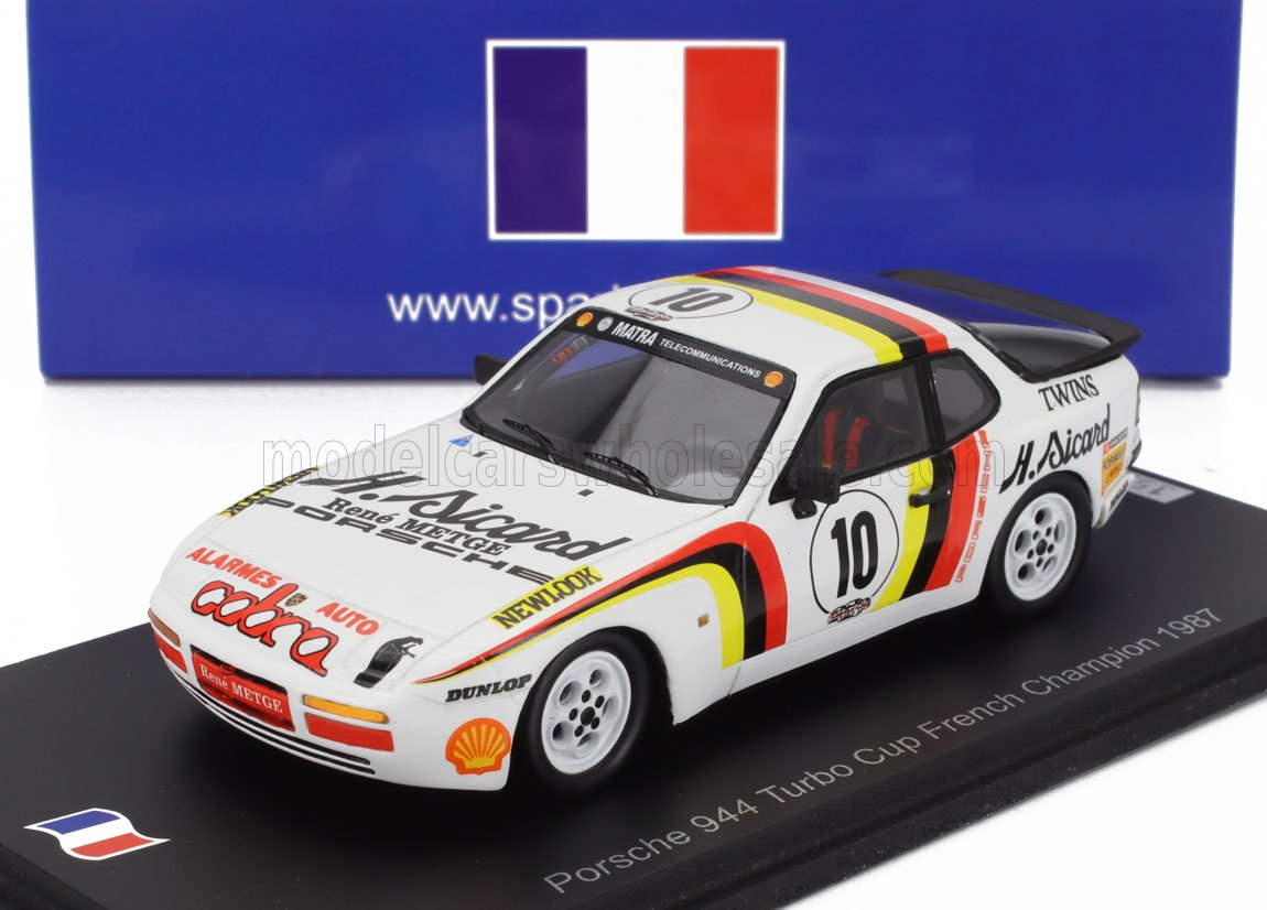 PORSCHE | 944 TURBO N 10 CUP CHAMPION FRANCE 1987 RENE METGE