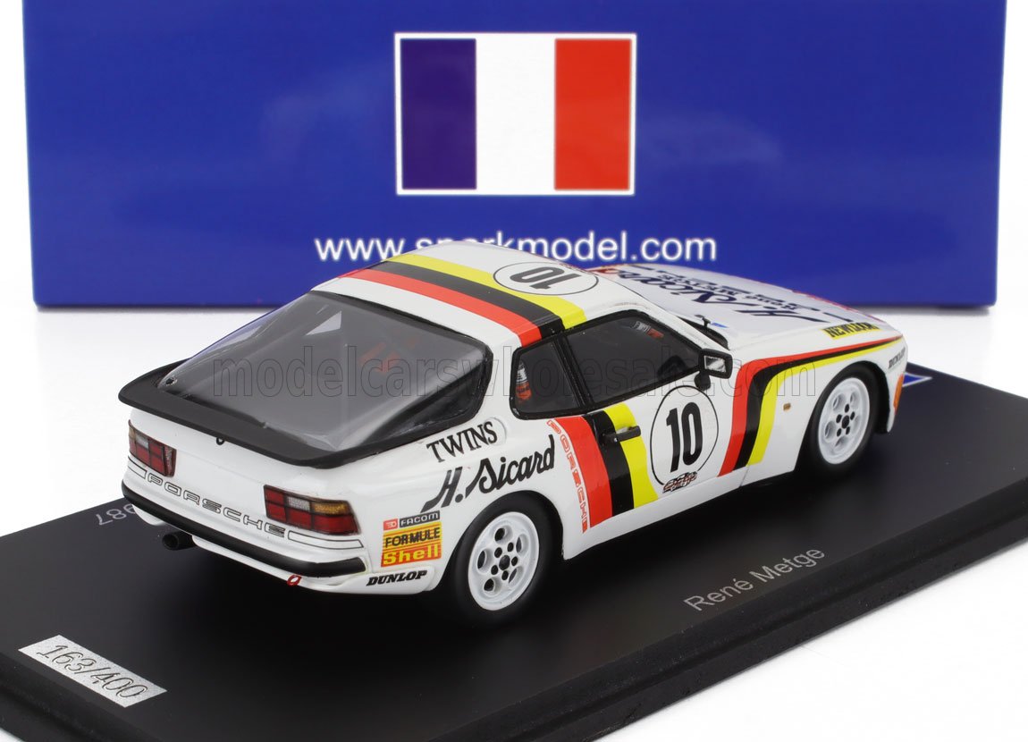 PORSCHE | 944 TURBO N 10 CUP CHAMPION FRANCE 1987 RENE METGE
