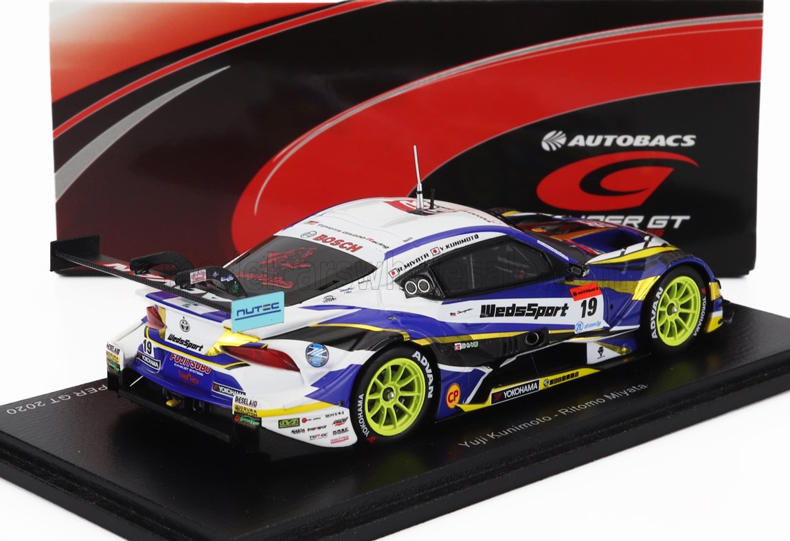 TOYOTA | SUPRA GR TEAM WEDSSPORT BANDOH N 19 GT500 CLASS SUPER GT 2020 YUJI KUNIMOTO - RITOMO MIYATA