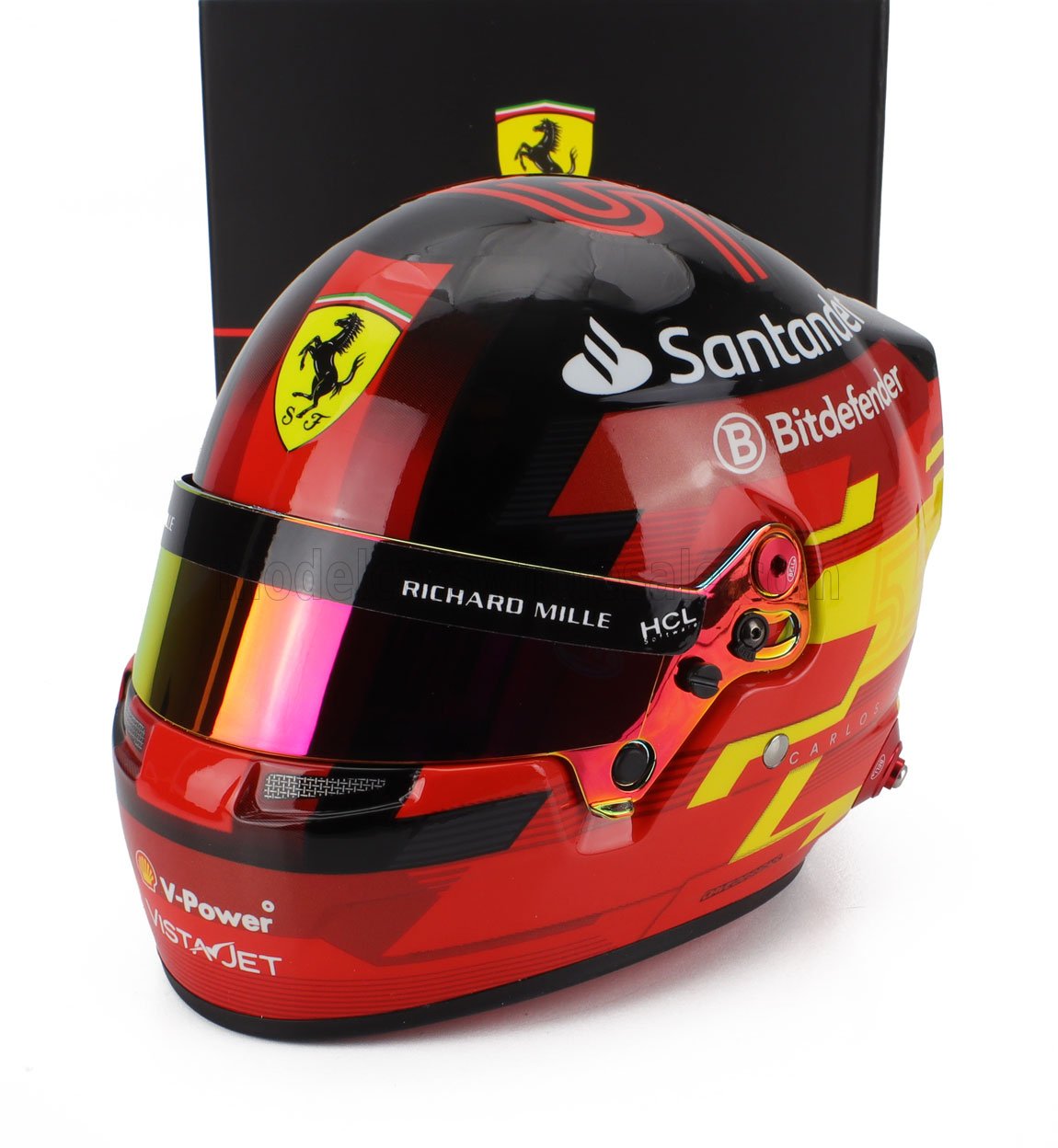 BELL HELMET | CASCO HELMET F1 CARLOS SAINZ TEAM FERRARI 2024