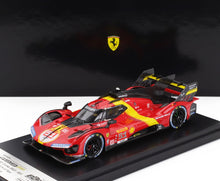 FERRARI | 499P 3.0L TURBO V6 TEAM FERRARI AF CORSE N 51 3rd WEC 6h SPA 2023 ALESSANDRO PIER GUIDI - JAMES CALADO - ANTONIO GIOVINAZZI