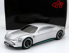 MERCEDES BENZ - VISION AMG ELECTRIC CAR 2022 - VERDE PLATEADO. Maqueta de coche en Vroomi