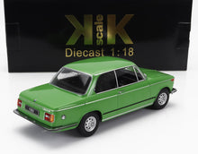 Green BMW 1502 diecast model car 1:18 scale with K-K Scale packaging, offered via Vroomi