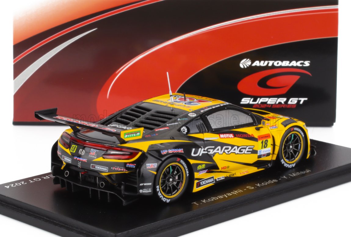 HONDA | NSX GT3 TEAM UPGARAGE RACING N 18 GT300 CLASS SUPER GT 2024 TAKASHI KOBAYASHI - SYUN KOIDE