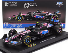 ALPINE | F1  A524 TEAM BWT ALPINE N 10 SEASON 2024 PIERRE GASLY - WITH PILOT AND SHOWCASE