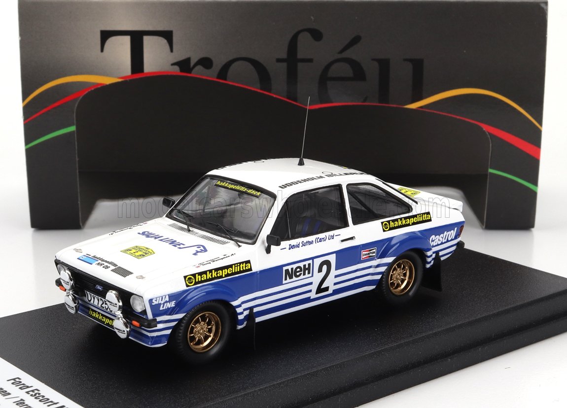 FORD ENGLAND | ESCORT MKII (night version) N 2 2nd RALLY SWEDEN 1982 ARI VATANEN - TERRY HARRYMAN