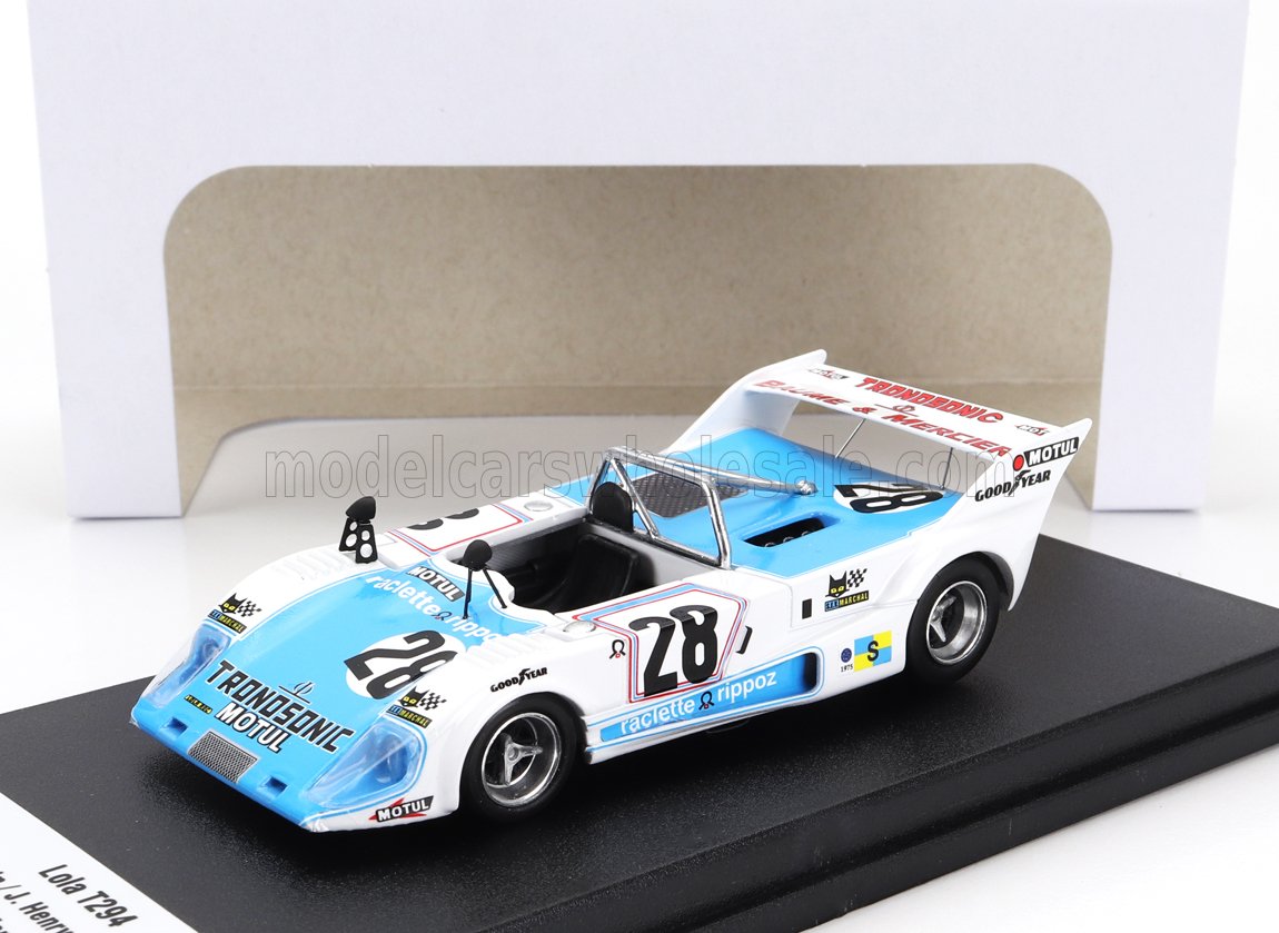 LOLA | T294 1994cc S4 TEAM SOCIETE RACING ORGANISATION COURSE N 28 24h LE MANS 1975 FRANCOIS SERVANIN - JACQUES HENRY - ALBERT DUFRENE