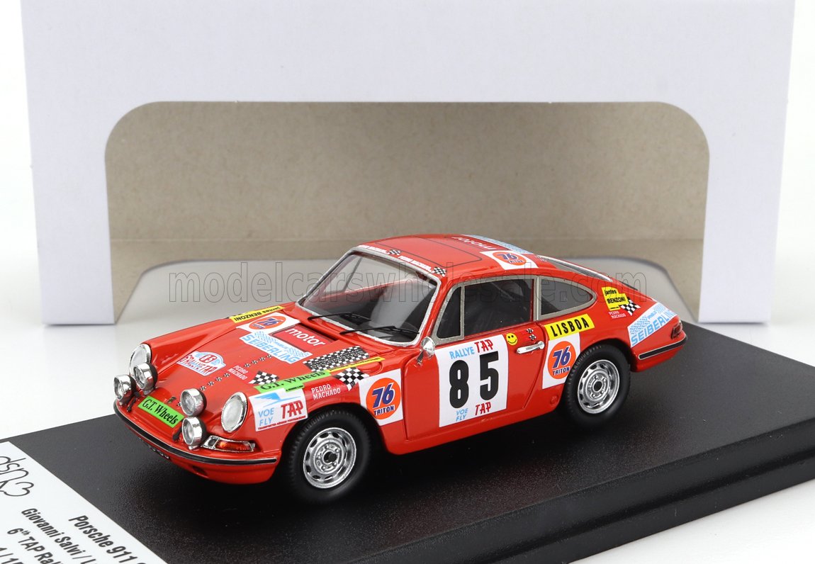 PORSCHE | 911S COUPE (night version) N 85 RALLY TAP 1972 GIOVANNI SALVI - LUIGI VALLE