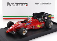 FERRARI - F1 126C4 N 28 GP DEL BELGIO 1984 RENE ARNOUX - ROSSO NERO