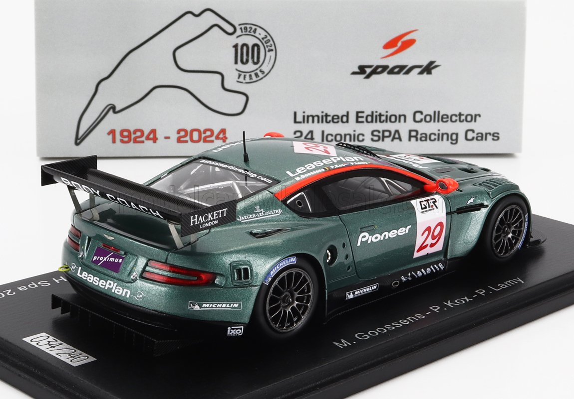 ASTON MARTIN | DBR9 PRODRIVE TEAM ASTON MARTIN N 29 24h SPA 2005 PETER KOX - PEDRO LAMY - MARC GOOSSENS - DARREN TURNER