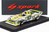 Modellino in scala 1:43 Spark: Chevron B36 24h Le Mans 1979, livrea verde-gialla, replica da collezione Vroomi