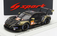Porsche 911 RSR-19 schaalmodel van Spark, race #86, te zien bij Vroomi voor verzamelaars.