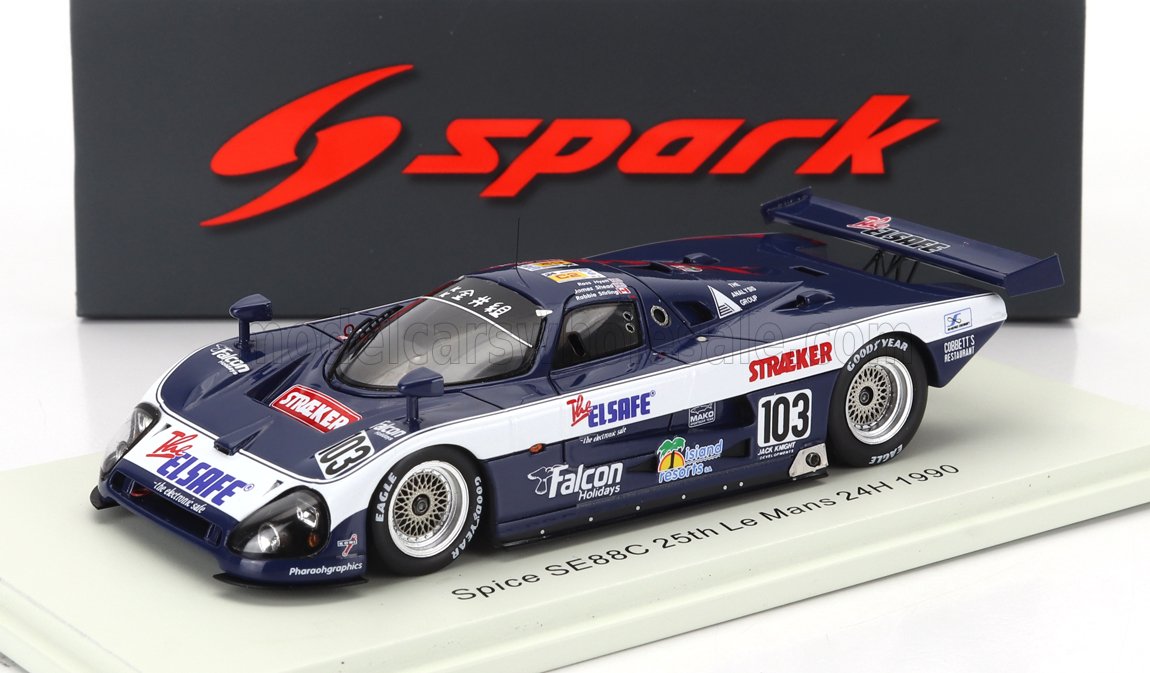 SPICE | SE88C 3.3L V8 TEAM MAKO N 103 24h LE MANS 1990 ROBBIE STIRLING - JAMES SHEAD - ROSS HYETT