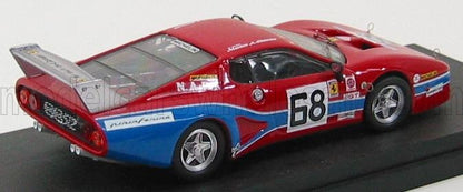 FERRARI - 512BB LM 4.9L TEAM N.A.R.T N 68 24h DAYTONA 1979 BOB TULLIUS - JEAN PIERRE DELAUNAY - PAT BEDARD - RED BLUE - Vroomi