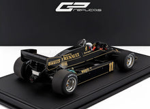 LOTUS - F1  93T RENAULT N 11 MONACO GP (with pilot figure) 1983 ELIO DE ANGELIS - BLACK GOLD