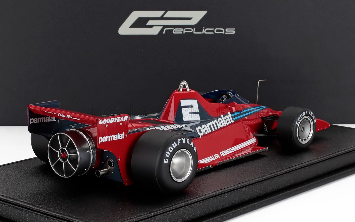 ALFA ROMEO - F1  BRABHAM BT46B PARMALAT N 2 SWEDEN GP 1978 JOHN WATSON - RED BLUE