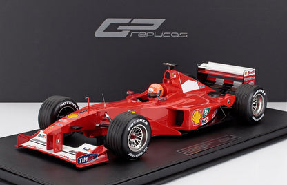 FERRARI - F1  F2000 N 3 WORLD CHAMPION WINNER JAPAN SUZUKA GP (with pilot figure) 2000 MICHAEL SCHUMACHER - RED WHITE