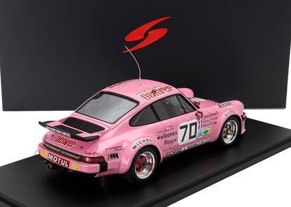 PORSCHE - 911 934 3.0L TURBO TEAM PERRIER N 70 24h LE MANS 1981 THIERRY PERRIER - VALENTIN BERTAPELLE - BERNARD SALAM - PINK