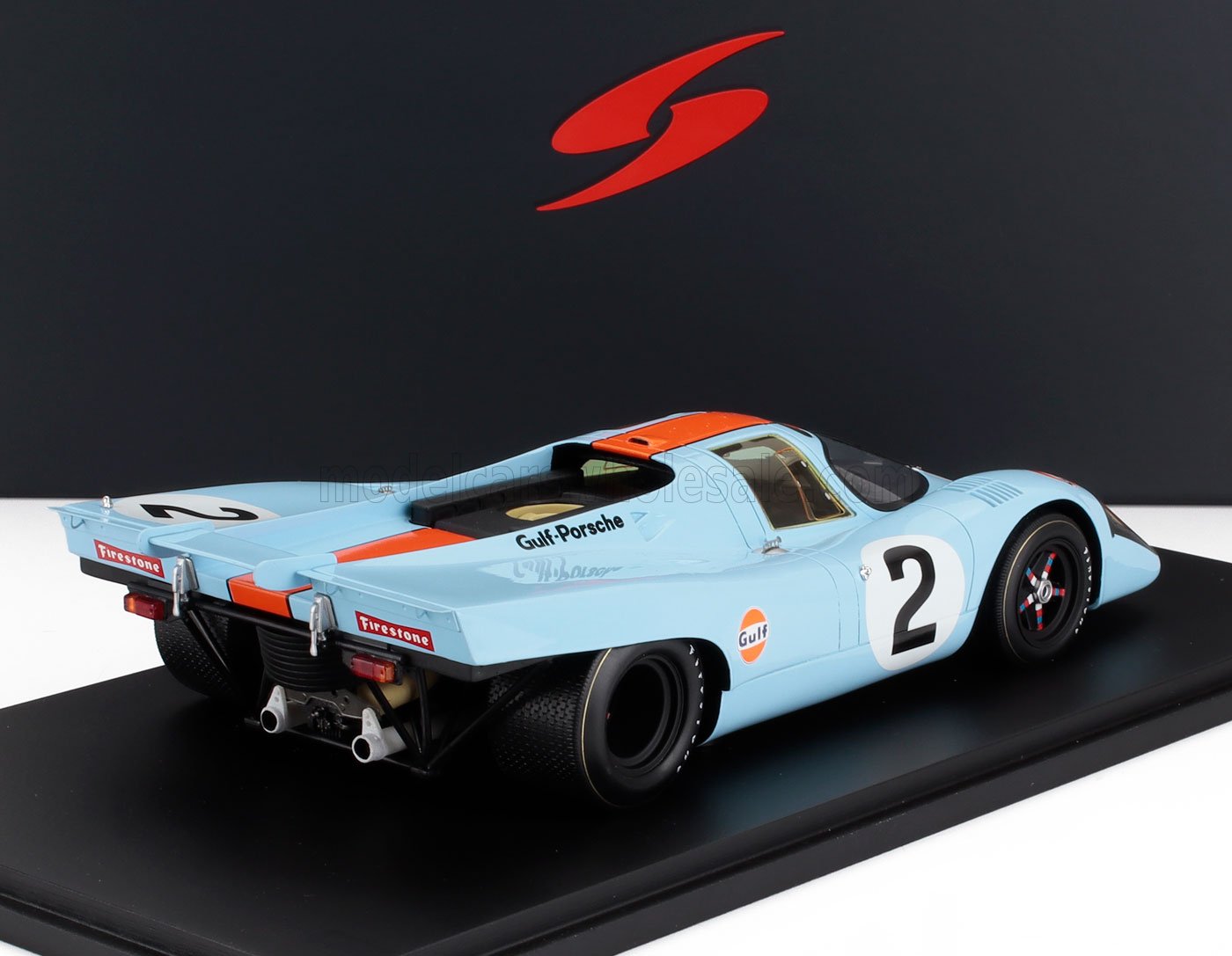 PORSCHE | 917K TEAM J.W. AUTOMOTIVE ENGINEERING GULF N 2 WINNER 24h DAYTONA 1971 PEDRO RODRIGUEZ - JACKIE OLIVIER