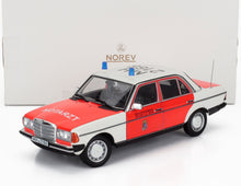 MERCEDES BENZ - CLASSE E 200E (W123) AMBULANZA PER MEDICI 1984 - ROSSO BIANCO