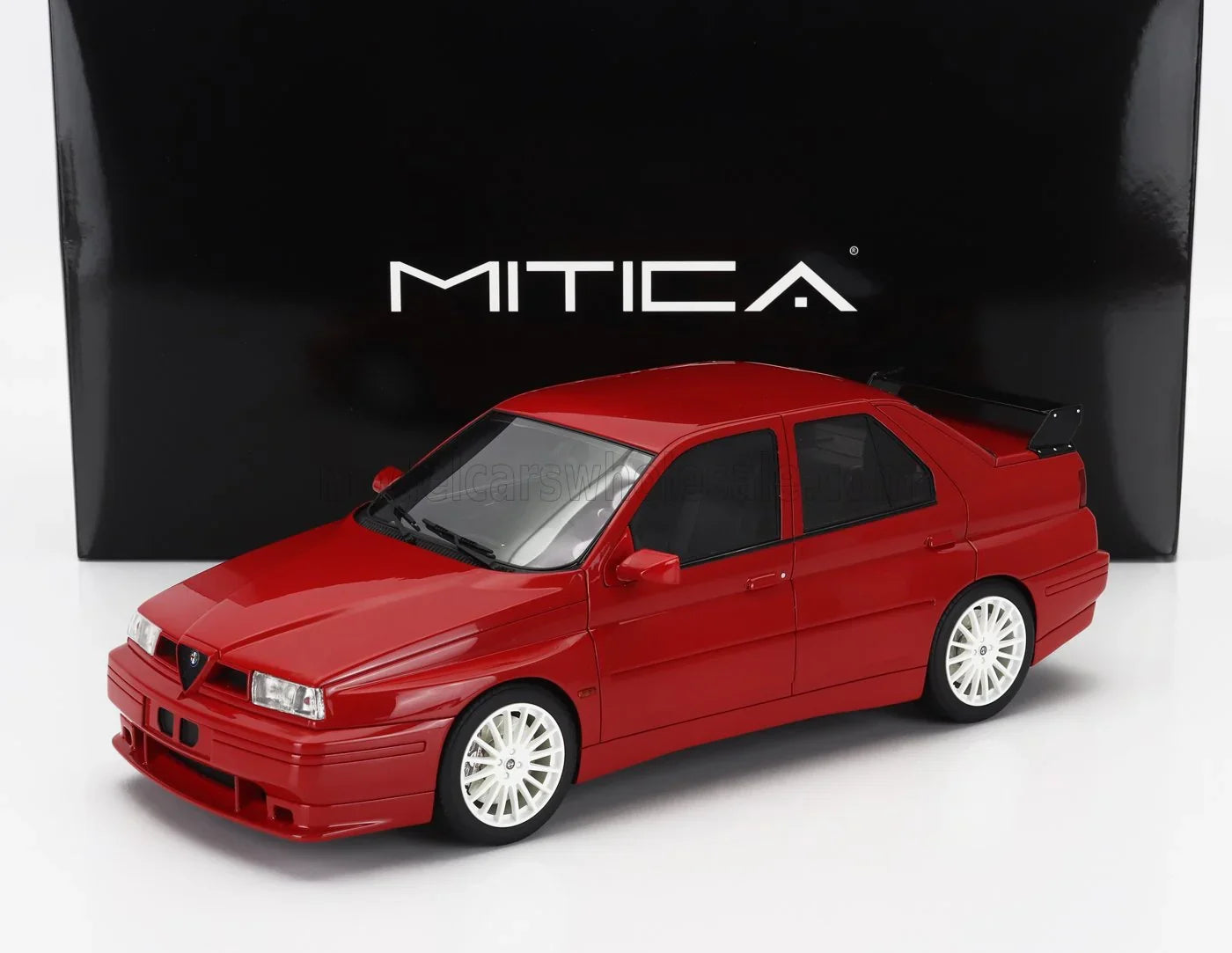 ALFA ROMEO - 155 GTA 1993 - ALFA RED - Scale Model Cars