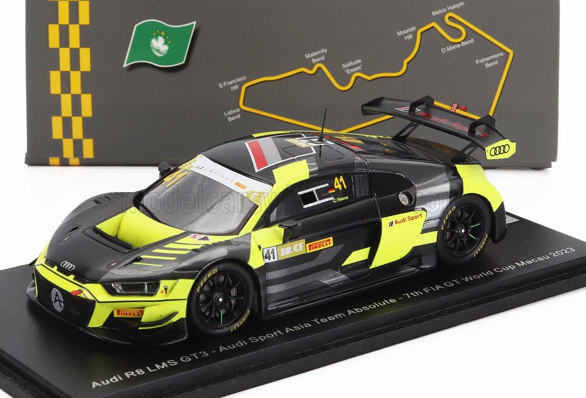 AUDI | R8 LMS GT3 TEAM AUDI SPORT ASIA ABSOLUTE N 41 7th FIA GT WORLD CUP MACAU 2023 CHRISTOPHER HAASE