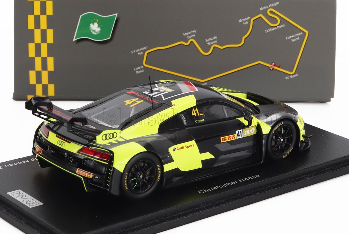 AUDI | R8 LMS GT3 TEAM AUDI SPORT ASIA ABSOLUTE N 41 7th FIA GT WORLD CUP MACAU 2023 CHRISTOPHER HAASE