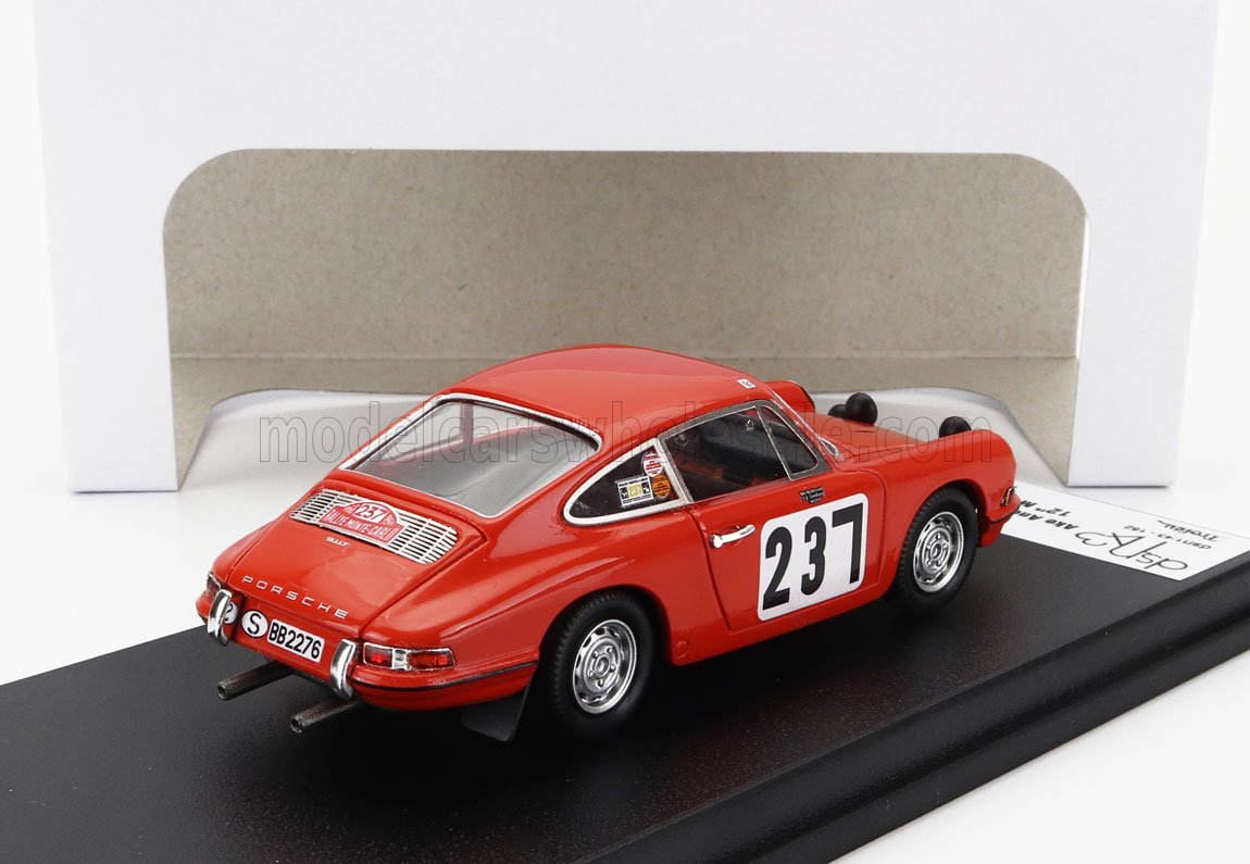 Porsche 911 T Coupé No. 237 Ake Andersson Sven Olof Svedberg Rally Monte Carlo 1968 Trofeu 1:43 scale model - image 2